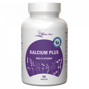 Kalcium Plus 90 tab Med D-vitamin burk
