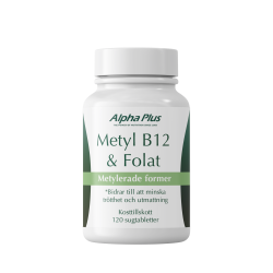 Metyl B12 & Folat 120 sugtabletter