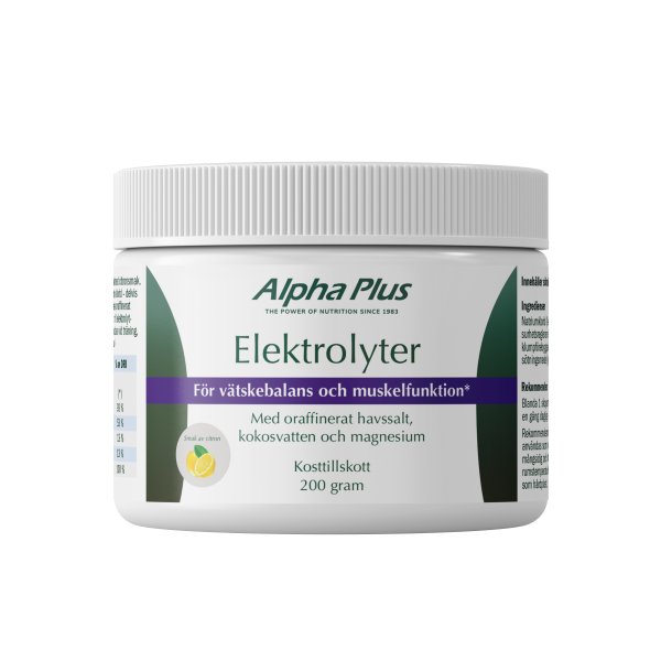 Elektrolyter 200 g citronsmak